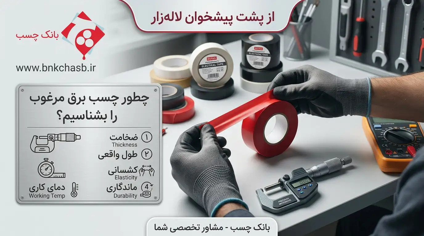 چطور بفهمم چسب برق مرغوب است