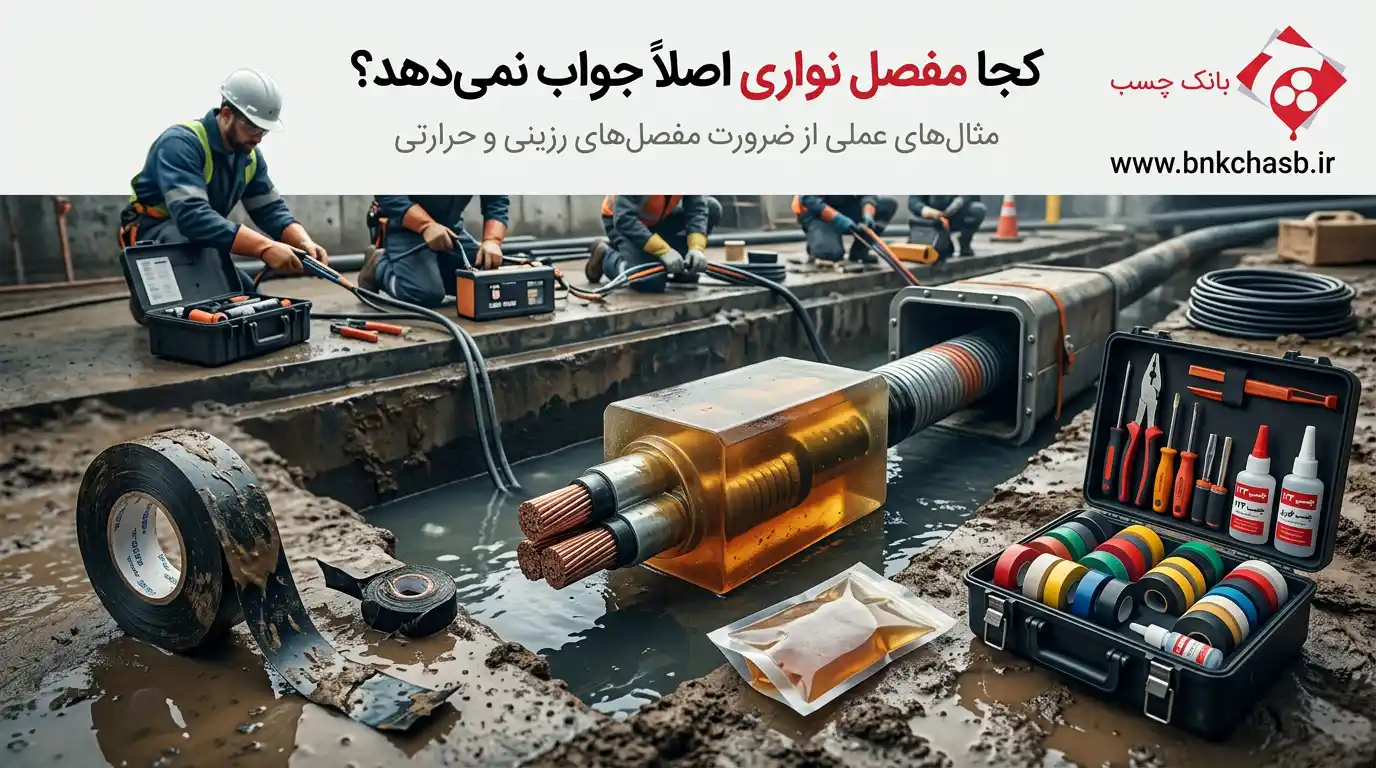 کجا مفصل نواری جواب نمی دهد